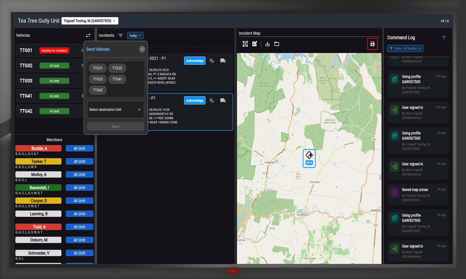 Command Console Screenshot 3